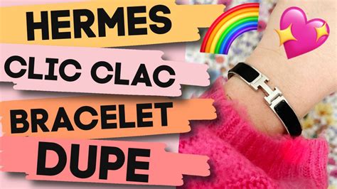 hermes clic clac bracelet dupe|hermes clic clac price.